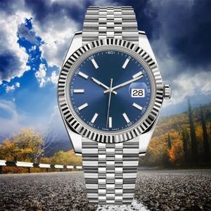 Relógio de alta qualidade pulseira de relógio de aço inoxidável 41mm visão noturna luxo robô datejust relógios relógio caro relógio esportivo montre
