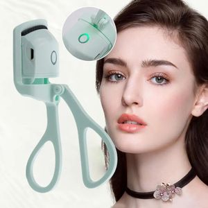 Eyelash Curler Portable Electric Heated Comb Eye Lash Eyelashes Curls Long Tools Thermal Makeup Perm Lasting 231012