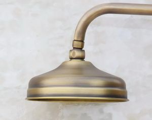 Cabeças de chuveiro do banheiro antigo redondo cabeça de chuveiro latão chuvas água com chuveiro conjunto banheiro topo spray nsh022 231013