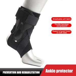Ankle Support 1pc Ankle Protection Fixation Brace Compression Ankle Brace Protector Lightweight Breathable Adjustable for Basketball Running 231010