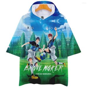 Men's T Shirts BSLNXNMA Harajuku Style Futsal Boys 3D Hoodie T-shirts Men Summer Oversized Shirt Short Sleeve Tees