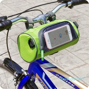 Multifunktion Cykelstyrning på väskan fällbar bilhuvudpaket mountainbike bil frampåse