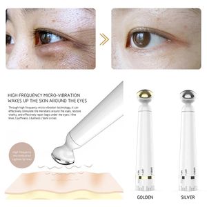 Face Care Devices Mini Electric Vibration Eye Massager Anti Ageing Wrinkle Dark Circle Pen Removal Rejuvenation skin care tools 231013