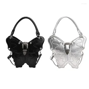 Вечерние сумки, элегантная сумка в форме бабочки, модная сумка на плечо из искусственной кожи, уникальная для женщин и девушек