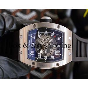 Skeleton Designer Watches Case Diamond Rm010 Luminous Wristwatch Rm010 Scale Luxe Dial Montre Richa De Mechanics Milles Superclone742