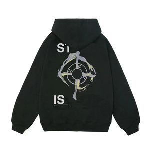 Tasarımcı Hoodie Erkek Kadın Hoodie Örümcek Kapüşonlu Kırış Jumper Kadın Kazak Çeken Uzun Pamuk Aşırı Kazak Çift Kıyafet Gevşek Fit Kadın Boyutu S-3XL Güzel İyi