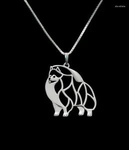 Pendant Necklaces Handmade Pomeranian For Women Choker Necklace Dog Jewelry Pet Lovers Gift Idea