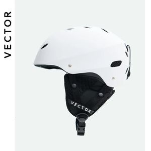 Riding Helmets VECTOR Man Women Snowboard Snowmobile Ski Helmet CE Certification Adult Windproof Skating Skateboard Snow Sports Cycling 231012