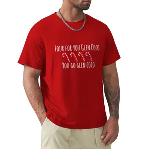 Erkek Polos Git Glen Coco T-Shirt Gömlek Grafik Tees Ter Gömlek Tshirts Erkekler için