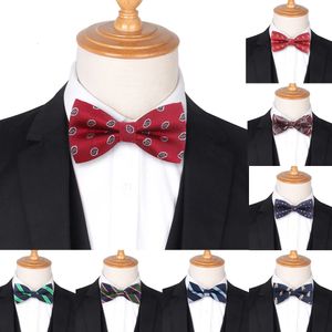 Bow Ties Jacquard Men Bow Tie Classic Shirts Bowtie For Men Business Wedding Bowknot slips Vuxna Bow Ties Farterfly Suits Cravats Bowties 231012