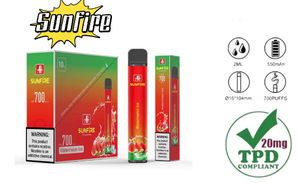 AUTENTICO SUNFIRE 700 BUFI BAR VAPORIZZATORE GUARDA IN VAPI MONOSTRABILI PASCHIO PACCHI E-LIQUID