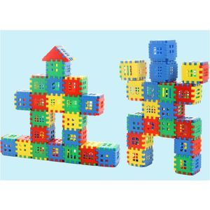 Classificação, aninhamento empilhamento brinquedos 50 pçs/lote blocos de construção bebê paraíso casa ortografia quebra-cabeça cidade diy modelo criativo figuras educati otdkj