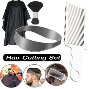 Escovas de cabelo Barbeiro Pentes DIY Home Trimming Clipper Haircut Band Blending Flat Top Styling Appliances Salon Tools 231013