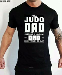 Herren T-Shirts Bedruckt O-Ausschnitt Judo Papa T-Shirt Vatertag Geburtstagsgeschenk Kurzarm Freund Sbz8261