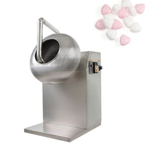 Promoção automática do revestidor dos doces da máquina de revestimento do filme do açúcar do chocolate do amendoim