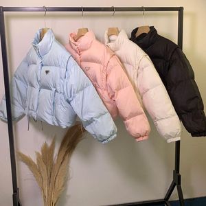 Woman Winter Jacket Down Parks Jackets Puffer Detachable Sleeve Designer Womens Short Coats Warm Lady Vest Slim Coat Pocket Windbreaker
