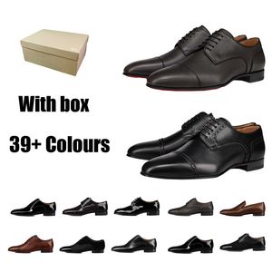 Mocassini da uomo con plateau Scarpe eleganti impreziosite in metallo casual Oxford classiche Scarpe da guida inglesi Marrone Scarpe formali stringate nere Colore solido Derbies One Pedal