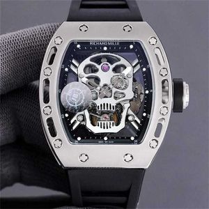 Luxury Watch Top Fantasic RM052 Real Tourbillon High-End Mechanical All Carbon Fiber Case SBZX