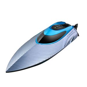 S3 RC Speedboat 45 km/h Fjärrkontrollbåtar 2,4 g Electric High Speed ​​Racing Speedship Waterproof Outdoor Boats Toys for Boys