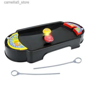 Spinning Top Tabletop Battle Gyro Board Toy Battle Spinning Top With Launcher Fun Gyro Battle Set Easy To Play Interactive Board Toy For Q231013