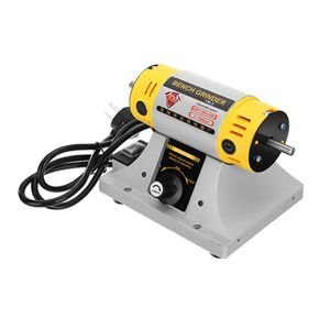 220V Justerbar hastighet Mini Poleringsmaskin för tandsmycken Motor Lathe Bench Grinder Kit5193217