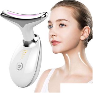 Face Care Devices Face Care Devices Neck Beauty Device Lifting Hine Ems Masr Reduce Double Chin Anti Wrinkle Skin Tightening Health Be Otpqx