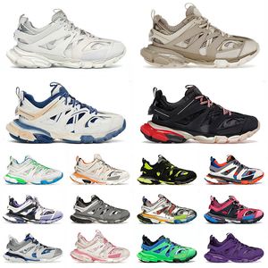 Top Fashion OG Sneakers Tracks mit Box Freizeitschuhe Old Vintage Dad Tracks Runners Leder Schwarz Weiß Tess.s. Gomma Outdoor-Sneaker für Herren und Damen, Größe 36–45