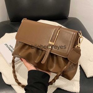 Cross Body This year's popular bag women's bag 2023 new single shoulder underarm crossbody bag autumn and winter high-end feeling bagblieberryeyes