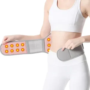 Waist Support Belt With Magnet Heating Pad For Lower Back Discomfort Relief Ideal Workout Fitness