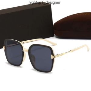 Tom Ford Sunglasses TF Designer T okulary mody damskie lustro słoneczne