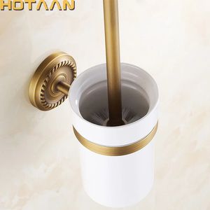 Toilet Brushes Holders . Toilet Brush Holder ceramic Solid Brass Construction Base Bathroom accessories YT-12212 231013