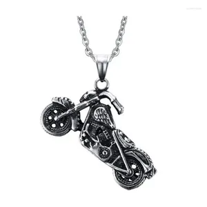 Pendant Necklaces Retro Motorcycle Pendants Fashion Men Gift Jewelry Hiphop/Rock Classic Vintage