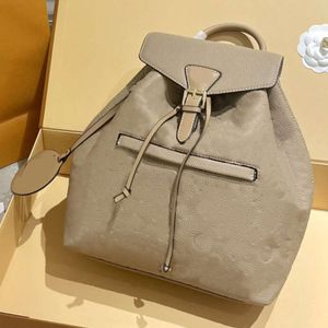 Luxus-Rucksack-Stil, Montsouris-Handtaschen, Damen-Rucksack, Designer-Tasche, Schulrucksäcke, geprägtes Leder, Reiserucksäcke für Damen, weitermachen