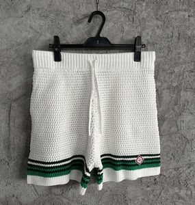 Casablanca ricamato a maglia Shorts Shorts Designer Sports Casual Sports Knit