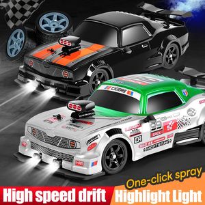Electric RC Car 2 4G Drift Rc 4WD RC Toy Remote Control GTR Model AE86 Vehicle Racing Toys for Boys Children s Gift 231013