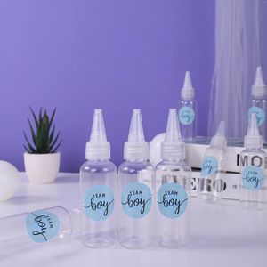 Party Favor Baby Bottles For Shower Games Gender Reveal Babyshower Favors Decorations Boys And Girls With Loteria Tickets