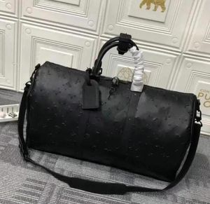 Keepall Duffel Luggage Bags Travel Men Women 50CM Designer Duffle Luxury Fashion Sport Tote Handbags Shoulder Outdoor Large Capacity Black Packs Suitcase Bag