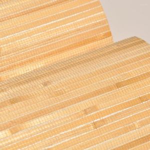 Papéis de parede MYWIND Bamboo Beautiful Wood Swatches Atacado Design Papel de Parede Estilo Pastoral Home Office Decor