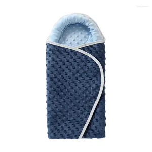 Blankets Baby Blanket Soft And Warm Sleeping Bag Wrap Cloth Breathable For Toddlers Showers Neutral Gender Prevents Startles