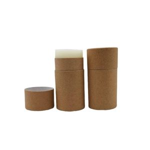 Paperboard Boxes Lip Balm Tube Kraft Paper Lipstick Tubes Lips Gloss Containers Cardboard Solid Perfume Tubes Wwtlm