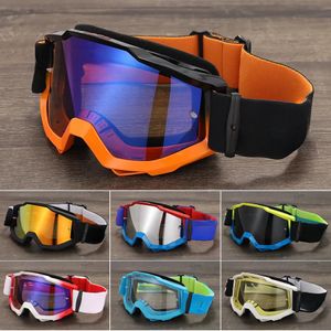 Outdoor Eyewear Motocross goggles outdoor riding glasses ski helmet motocross Anti slip Belt racing cycling 231012