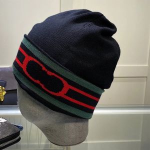 Chapéu de malha de luxo designer unisex chapéu cashmere carta casual crânio chapéu moda ao ar livre