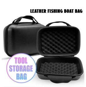 Accessori per la pesca Custodia per mulinello da spinning Borsa da pesca in PU M L Custodia per attrezzatura da pesca impermeabile antiurto per 1 o 2 mulinelli da pesca 231013