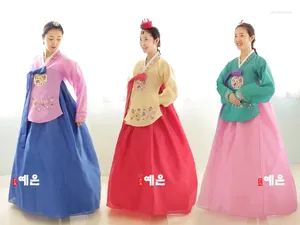 O coreano das senhoras Hanbok da roupa étnica importou a tela/ponto nupcial Tang Dachangjin da corte