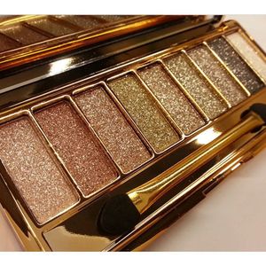 Lidschatten 9 Farben Mode Lidschatten-Palette Matte Glitter Make-up Kosmetik für Frauen Großhandel Nude Shades 231013