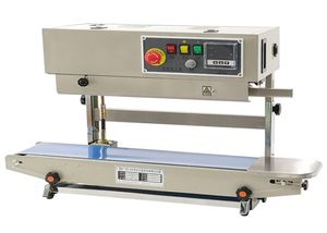 Automatisk FR900 vertikal kontinuerlig bandtätningsfilm Sealing Machineheat Sealer9064413