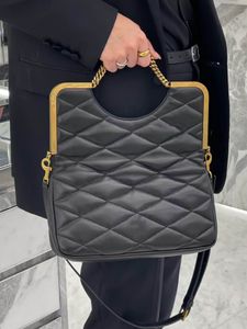 Borsa di design di lusso borsa a catena borsa a tracolla da donna borse sotto le ascelle borsa a tracolla con pochette a quadri con diamanti borse per la spesa di moda