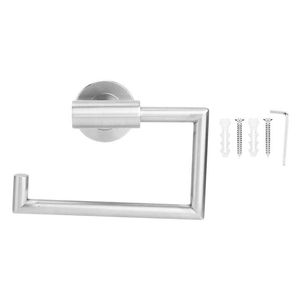 Toilet Paper Holders Holder Stainless Steel 360 Degree Rotatable Tissue Towel Rack For Bathroom Kitchen Anti-Drop Hook Drop Delivery Dh8Wu