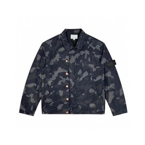 디자이너 Stones Island Mens 여성 방수 겉옷 디자이너 배지 셔츠 셔츠 재킷 느슨한 스타일의 봄 가을 남성 최고 옥스포드 통기성 휴대용 고지대 01