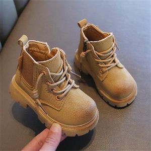 Stivali per bambini alla moda caviglia casual stivali chelsea per baby boy girl stivali autunno inverno scarpe piattaforma per bambini